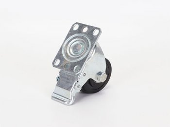 4-inch flat brakes caster caste
