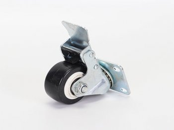 4-inch flat-panel brake casters